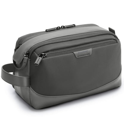 BAGSMART Toiletry Bag for Men, Large Travel Toiletry Organizer, Dopp Kit Water-resistant Shaving Bag for Toiletries Accessories - Black