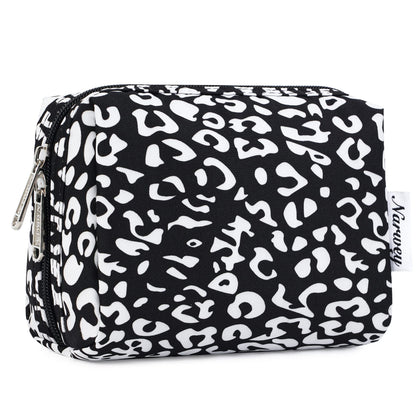 Narwey Makeup Bag Travel Toiletry Bag, Cosmetic Bag for Women Girls