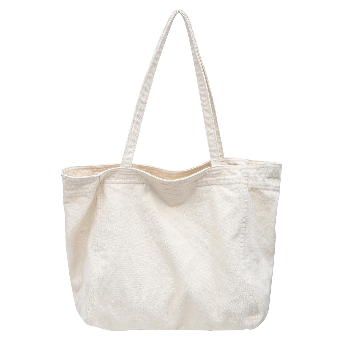 Cotton Tote Handbag Women Canvas Crossbody Beach Bag Hobo Shoulder Tote Bag with 3 External Pocket,Zipper Closure
