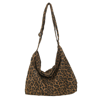Cotton Tote Handbag Women Canvas Crossbody Beach Bag Hobo Shoulder Tote Bag with 3 External Pocket,Zipper Closure