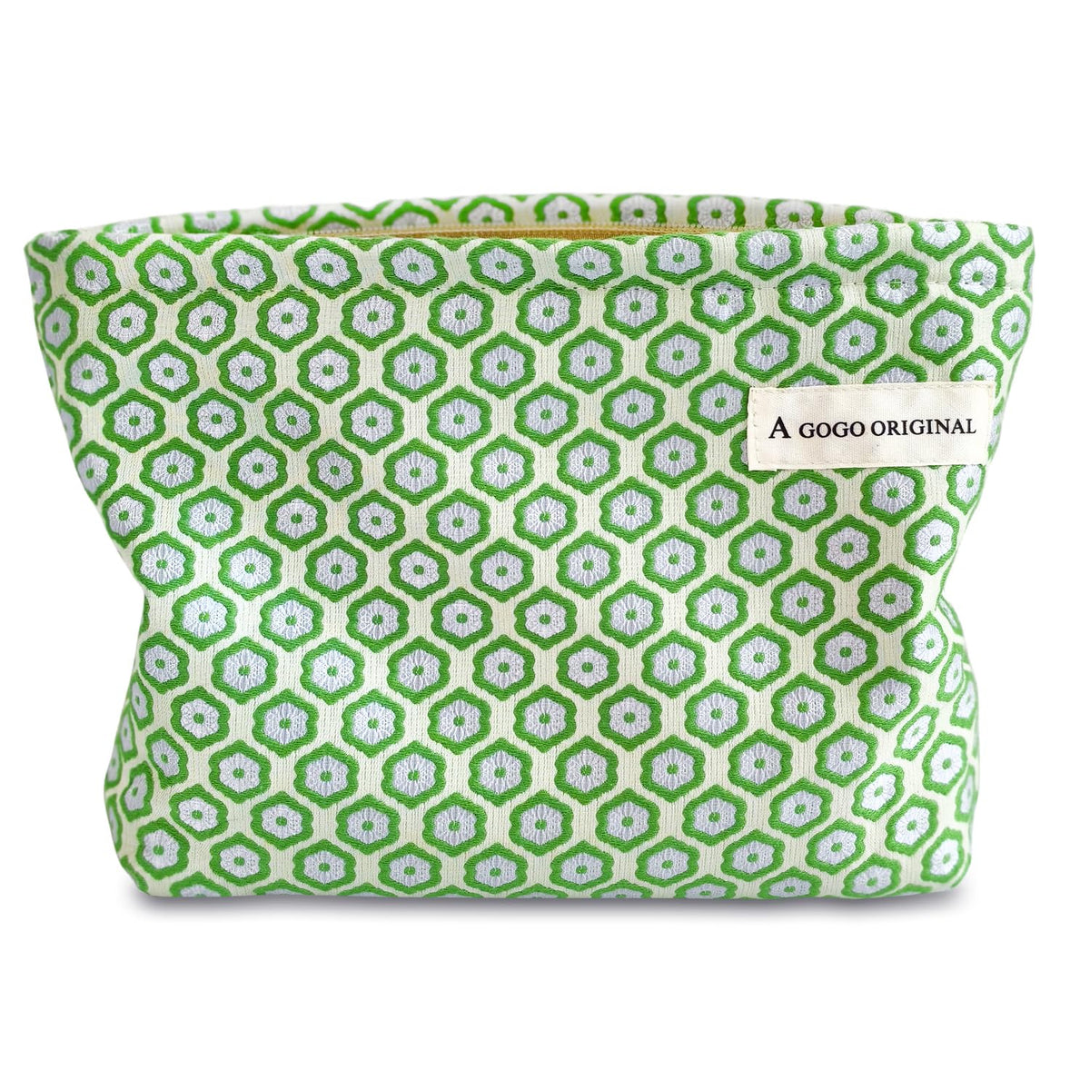STARDW Leopard Makeup Bag Organizer Cosmetic Bags for Women and Girls,Travel Toiletry Bag Large Capacity Canvas Makeup Zipper Pouch, Purse Organizer Pouches (Brown Leopard)