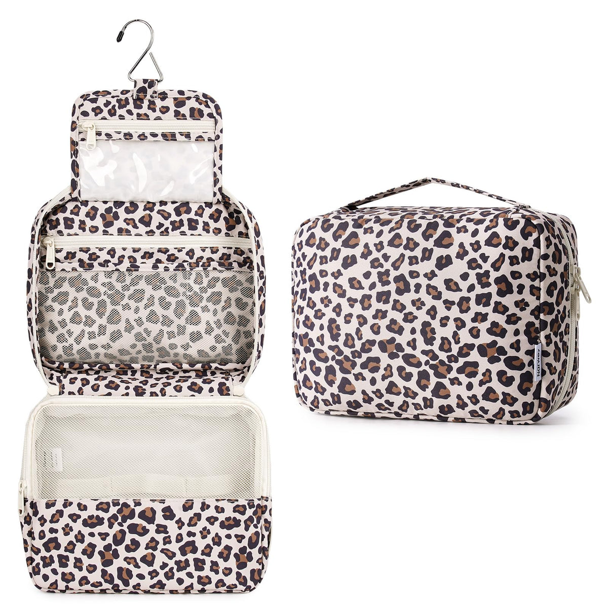 Narwey Hanging Travel Toiletry Bag for Women, Travel Makeup Organizer Bag