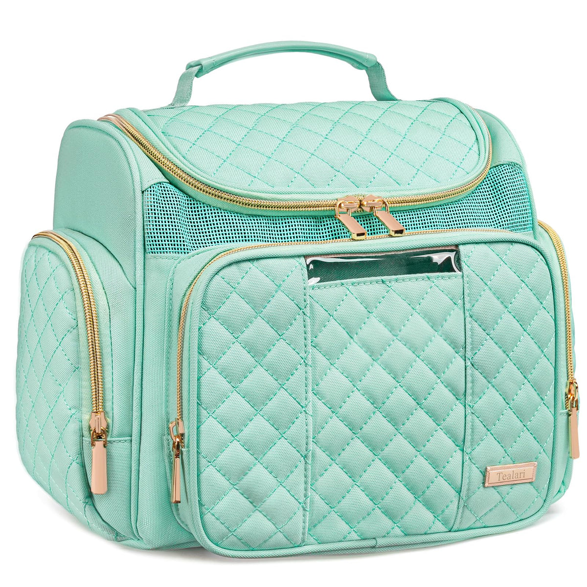 Tealari Large Toiletry Bag for Women Men,Bathroom Bag,Water Resistant Shower Bag,Makeup Bag,Portable Shower Caddy for College Dorm,Hanging Travel Toiletry Bag with Transparent Waterproof Phone Pocket