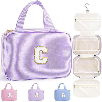 TOPEAST Travel Hanging Toiletry Bag & Makeup Bag for Women Girls Kids Gifts