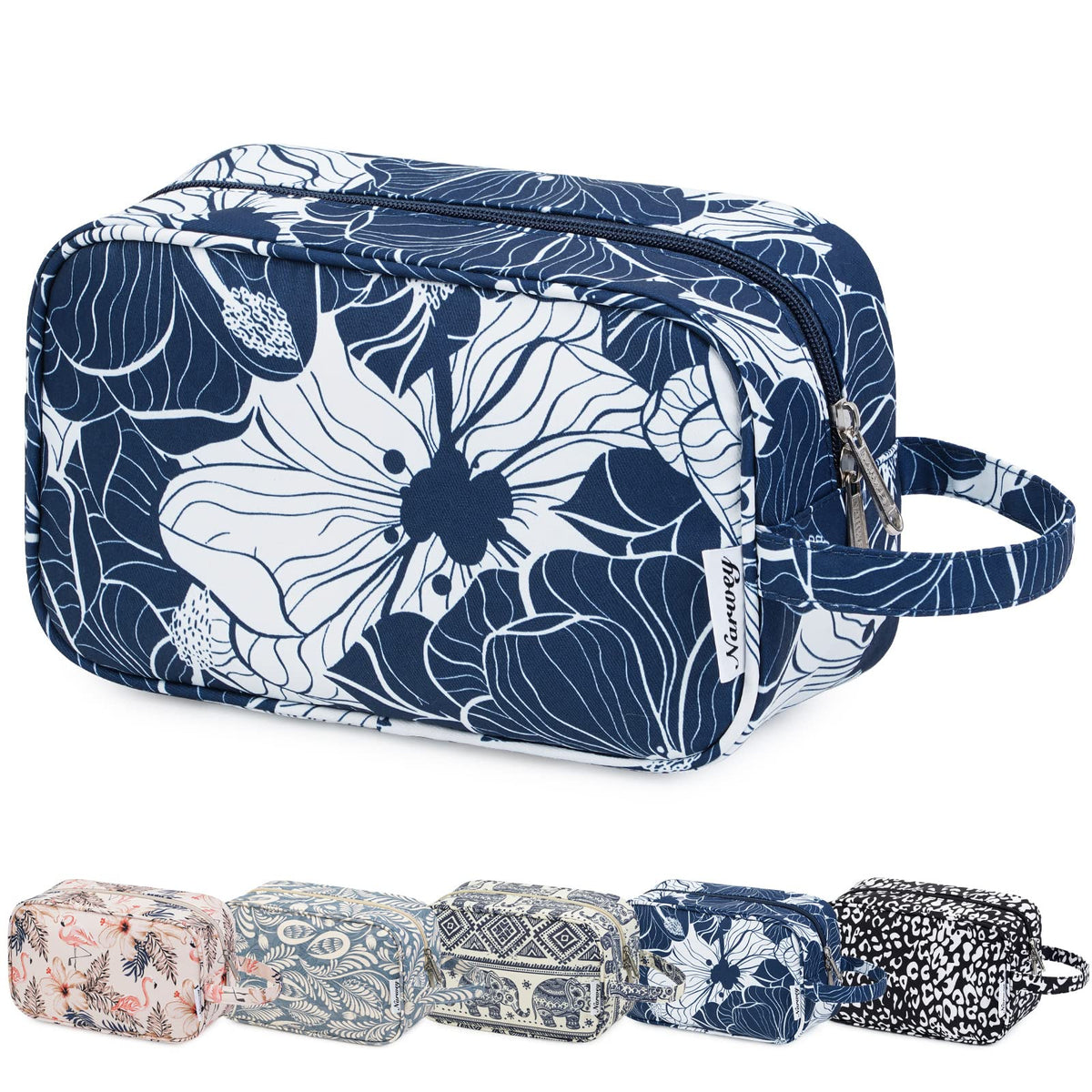 Narwey Travel Toiletry Bag for Women, Dopp Kit Men, Bathroom, Medicine Bag
