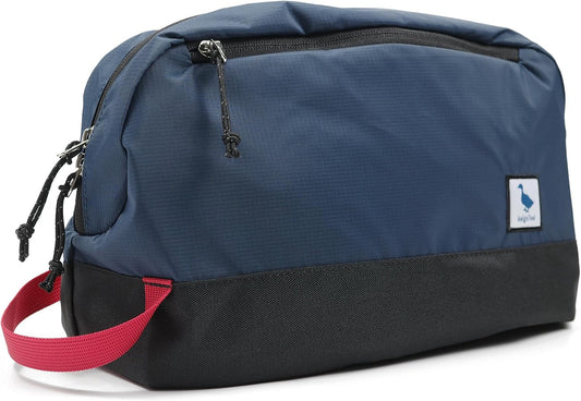 Travel Toiletry Bag 8L, Large Packing Cube with Waterproof TPU Wet/Dry Compartment