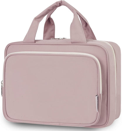 Narwey Hanging Toiletry Bag for Women, Travel Makeup Cosmetic Organizer Bag