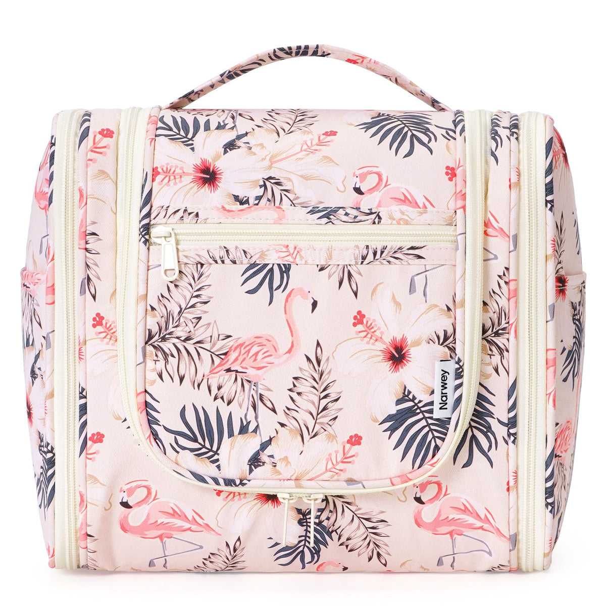 Narwey Hanging Travel Toiletry Bag for Women, Makeup Cosmetic Bag