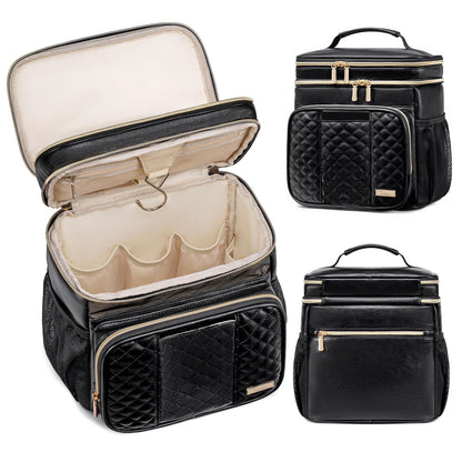 Tealari Large Toiletry Bag for Women Men,Bathroom Bag,Water Resistant Shower Bag,Makeup Bag,Portable Shower Caddy for College Dorm,Hanging Travel Toiletry Bag with Transparent Waterproof Phone Pocket