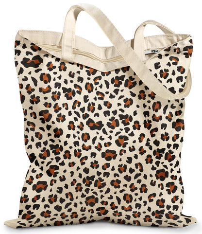 Miss Adola Canvas Tote Bag with Zipper for Women