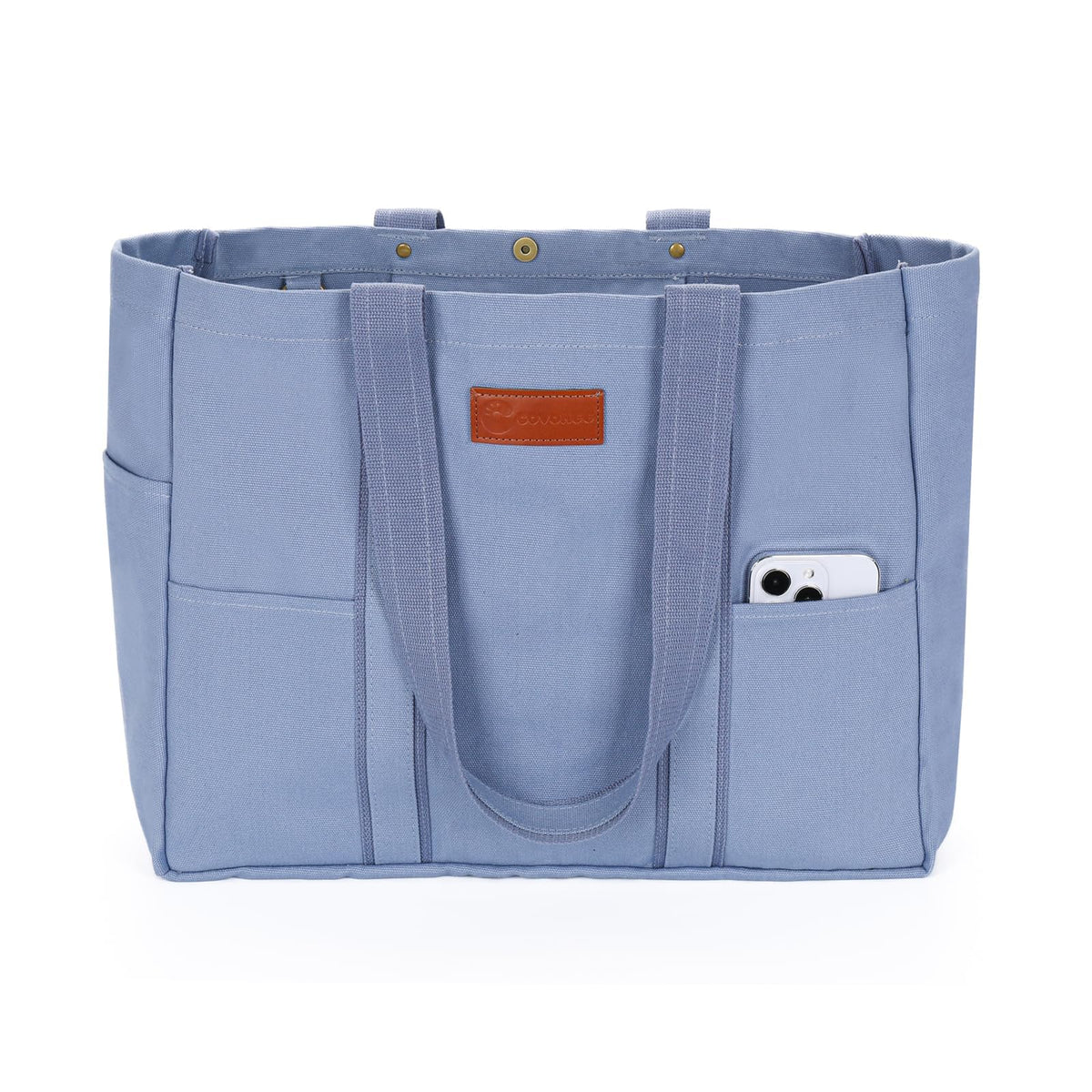 Large Canvas Tote Bag for Women,Casual Spacious Shoulder Bag