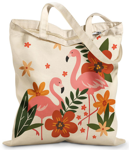 Miss Adola Canvas Tote Bag with Zipper for Women