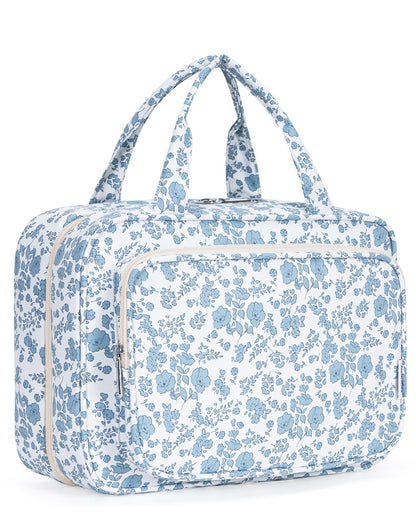 Narwey Hanging Toiletry Bag for Women, Travel Makeup Cosmetic Organizer Bag