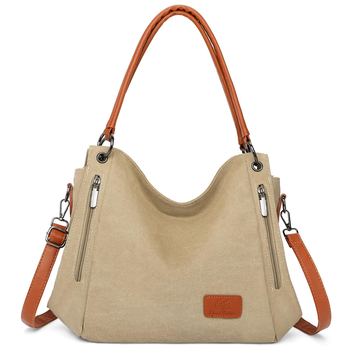 Canvas Tote Bag for Women Large Hobo Shoulder Purse Work Travel