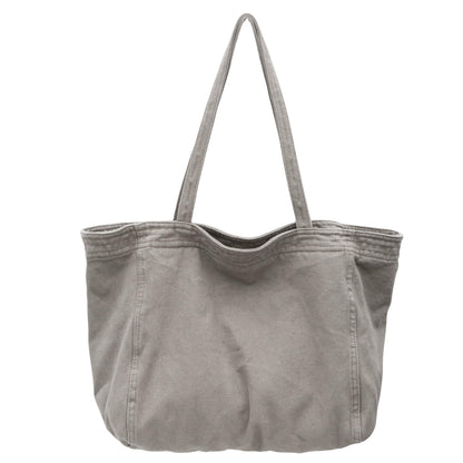 Cotton Tote Handbag Women Canvas Crossbody Beach Bag Hobo Shoulder Tote Bag with 3 External Pocket,Zipper Closure