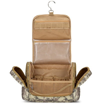 Tactical Toiletry Bag for Men, Large Hanging Dopp Kit Hygiene Bag