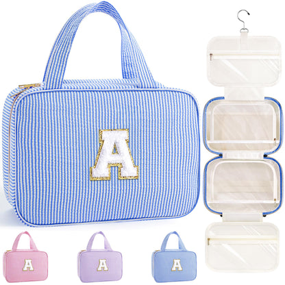 TOPEAST Travel Hanging Toiletry Bag & Makeup Bag for Women Girls Kids Gifts