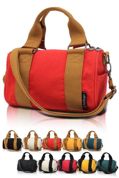 Japan Design Mini Duffel Bag - Purse, CoBoss (Black x Black)
