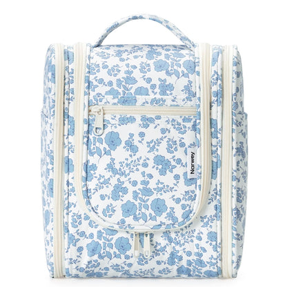 Narwey Hanging Travel Toiletry Bag for Women, Makeup Cosmetic Bag