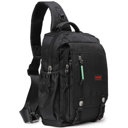 NICGID Sling Bags Chest Shoulder Backpacks, Laptop Backpack Crossbody Messenger Bag Travel Outdoor Men Women