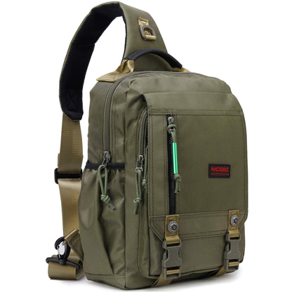 NICGID Sling Bags Chest Shoulder Backpacks, Laptop Backpack Crossbody Messenger Bag Travel Outdoor Men Women