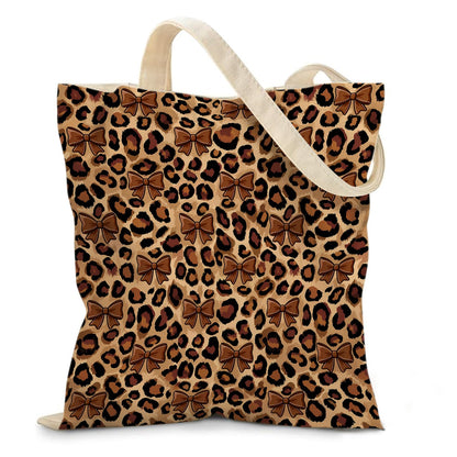 Aesthetic Canvas Tote Bag for Women - with Magnetic Snap Closure & Zipper Inner Pocket Reusable Bag for Shopping
