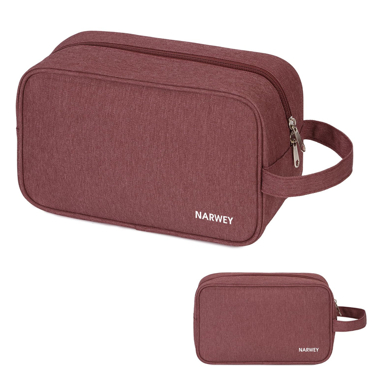 Narwey Travel Toiletry Bag for Women, Dopp Kit Men, Bathroom, Medicine Bag