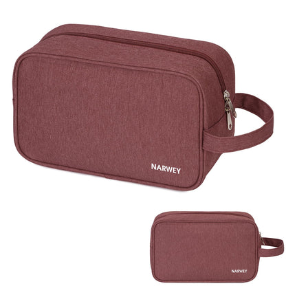 Narwey Travel Toiletry Bag for Women, Dopp Kit Men, Bathroom, Medicine Bag