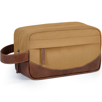 Travel Toiletry Bag for Men, Black, Medium