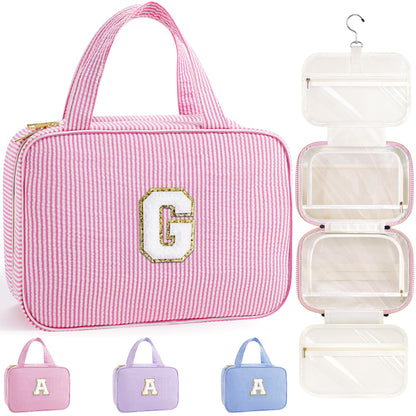 TOPEAST Travel Hanging Toiletry Bag & Makeup Bag for Women Girls Kids Gifts