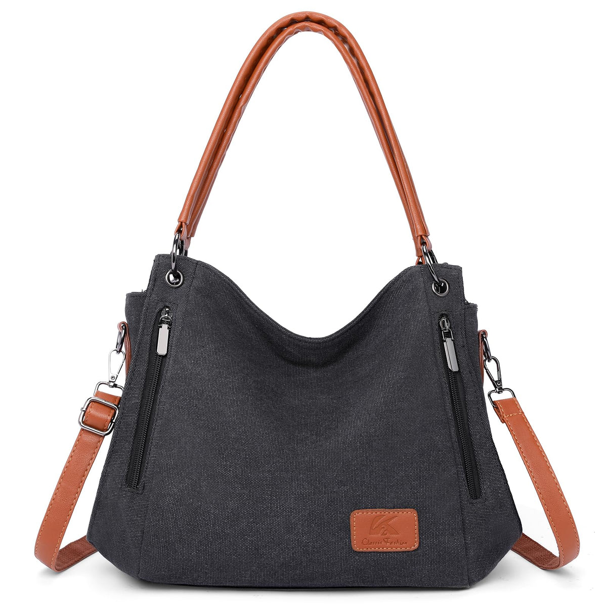 Canvas Tote Bag for Women Large Hobo Shoulder Purse Work Travel