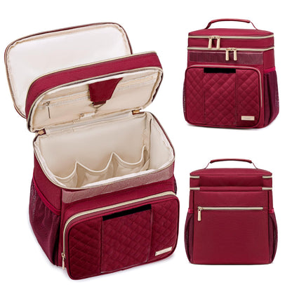 Large Leather Toiletry Bag for Women Men,Bathroom Bag,Water Resistant Shower Bag,Makeup Bag,Portable Shower Caddy for College Dorm,Hanging Travel Toiletry Bag with Transparent Waterproof Phone Pocket