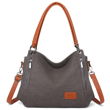 Canvas Tote Bag for Women Large Hobo Shoulder Purse Work Travel