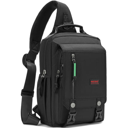 NICGID Sling Bags Chest Shoulder Backpacks, Laptop Backpack Crossbody Messenger Bag Travel Outdoor Men Women
