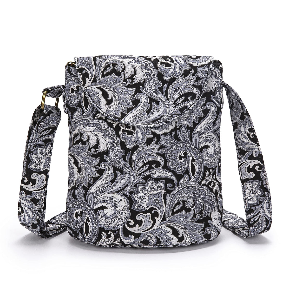 OPQRSTU Women's Retro Small Size Canvas Shoulder Bag Hippie Boho Crossbody Handbag