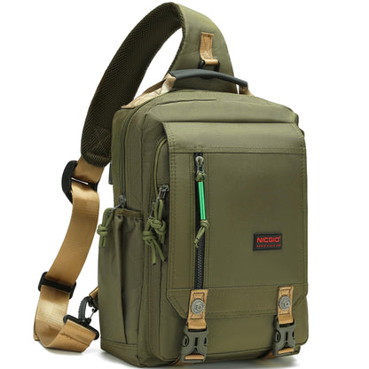 NICGID Sling Bags Chest Shoulder Backpacks, Laptop Backpack Crossbody Messenger Bag Travel Outdoor Men Women